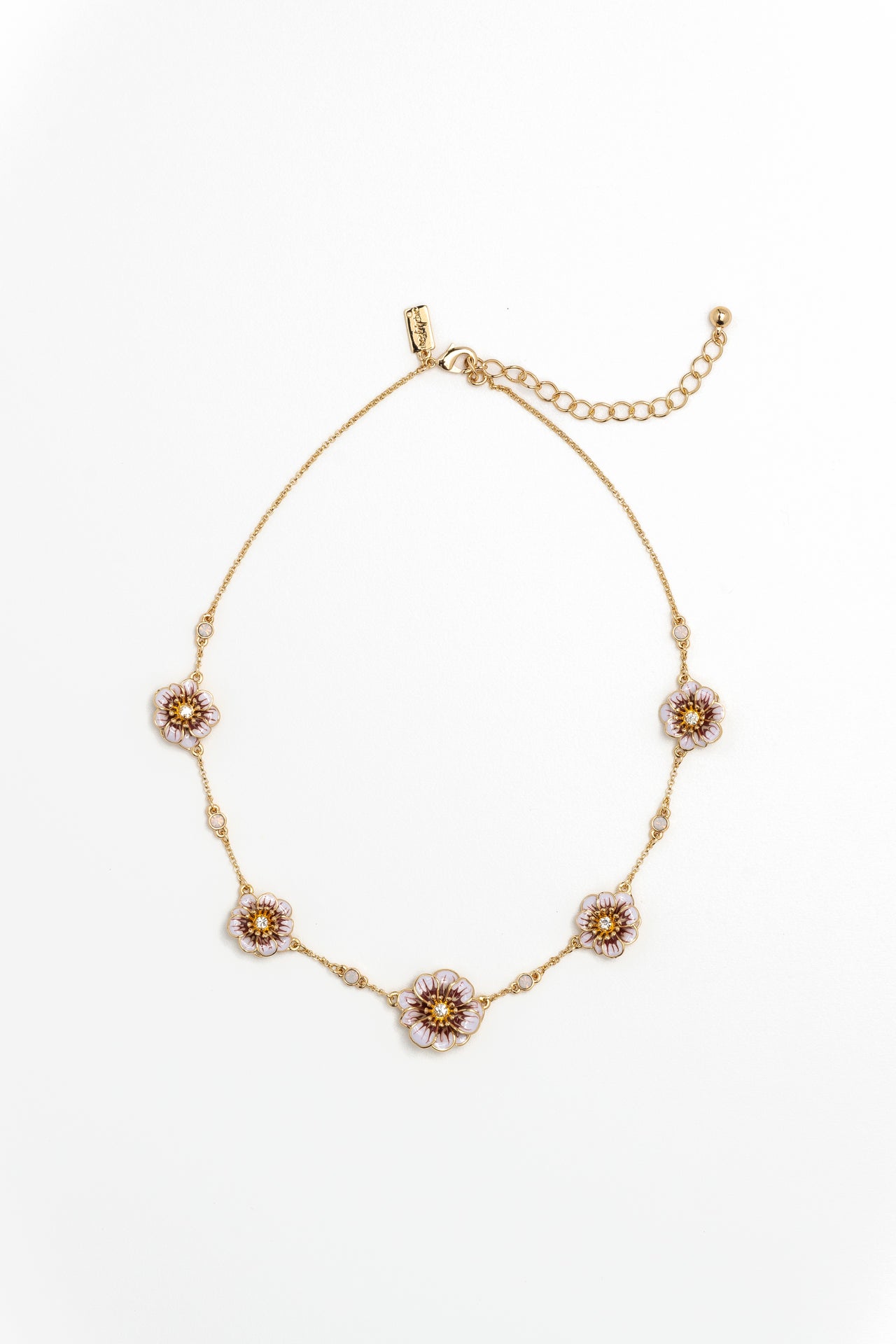 The Principessa Necklace - Burgundy